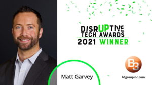 B3 DistruptiveAward Matt Garvey 2021 1
